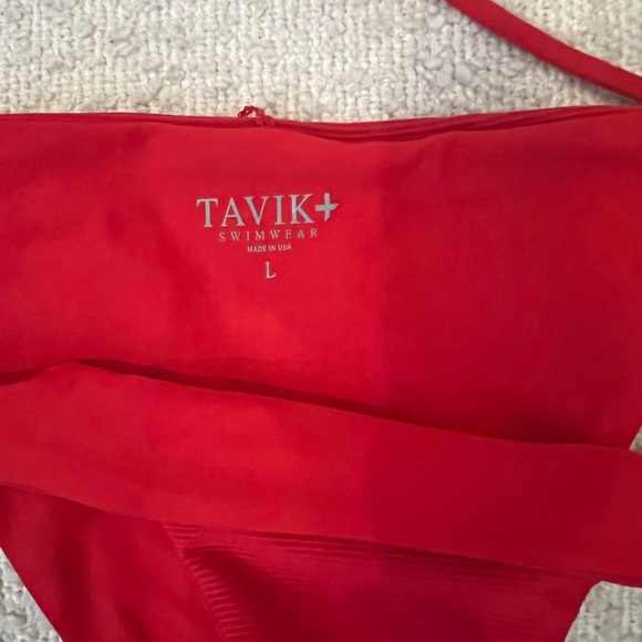 Tavik red swimsuit - Picture 3 of 5